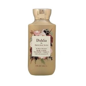 Bath & Body Works Dahlia Body Lotion Shea Vitamin E 24 Hr Moisture 8 Oz